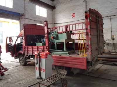 三級鋼調直切斷機