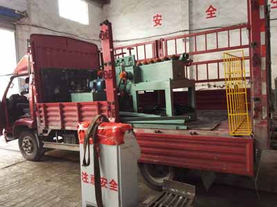 三級鋼調直切斷機